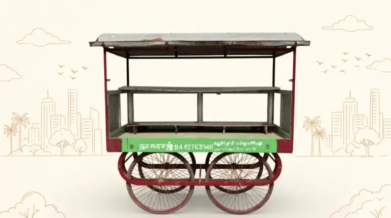 Wooden Fast Food Cart - Food Cart for Rent in Coimbatore, Tamil Nadu (View 1)